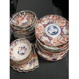 A LARGE COLLECTION OF JAPANESE IMARI