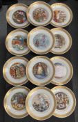 A set of twelve Royal Copenhagen Hans Christian Andersen plates