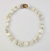 A CULTURED PEARL NECKLACE