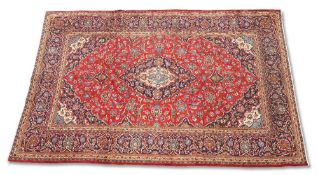 A LARGE PERSIAN KASHMAR CARPET