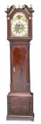 A GEORGE III MAHOGANY EIGHT-DAY LONGCASE CLOCK, SIGNED HADWEN, LIVERPOOL