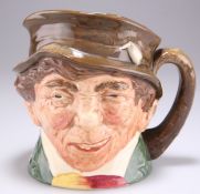 A RARE ROYAL DOULTON MUSICAL CHARACTER JUG, 'PADDY'