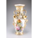 A FRENCH PORCELAIN VASE, MID-19TH CENTURY