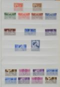 GB Stockbook 1924 Wembley set, Silver Wedding £1, Unmounted mint through to 2008 singles and some mi