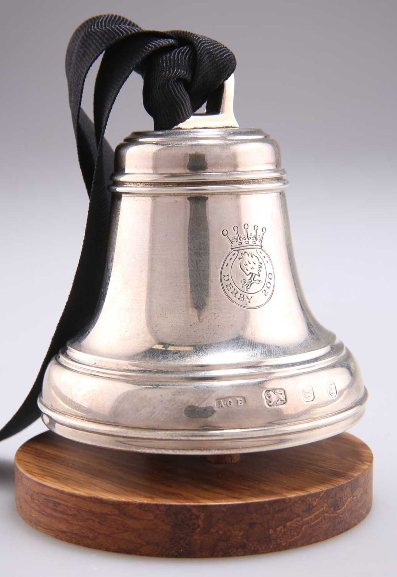 AN ELIZABETH II SILVER BELL