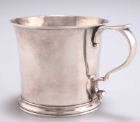 A GEORGE III SILVER MUG