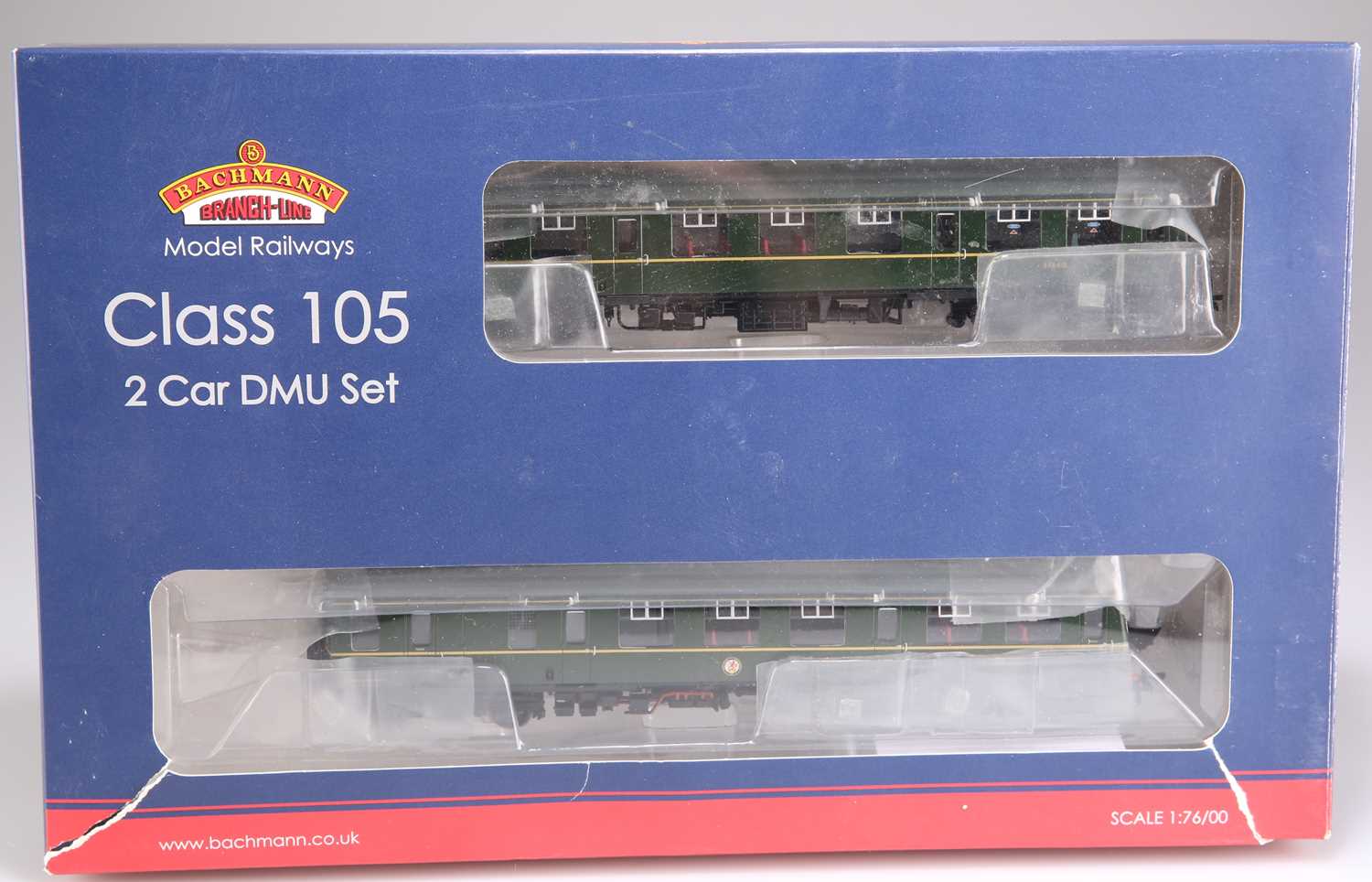 A BACHMANN BRANCH-LINE CLASS 105 2 CAR DMU SET