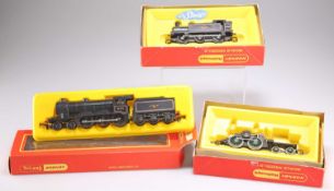 TWO HORNBY OO GAUGE BOXED LOCOMOTIVES AND A TRI-ANG HORNBY BOXED LOCOMOTIVE MODEL