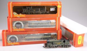 FOUR HORNBY OO BOXED LOCOMOTIVES