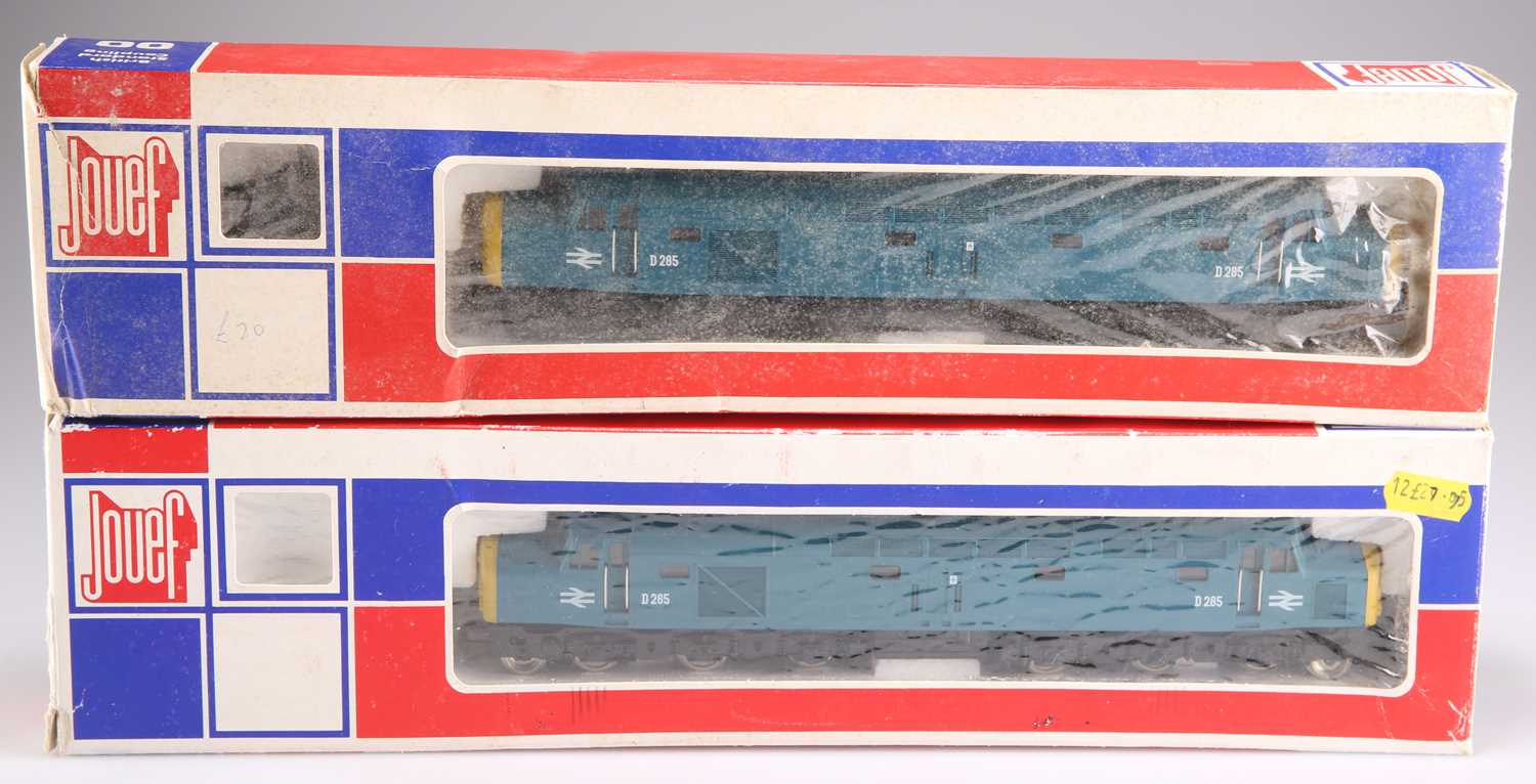 TWO JOUEF BOXED LOCOMOTIVES.