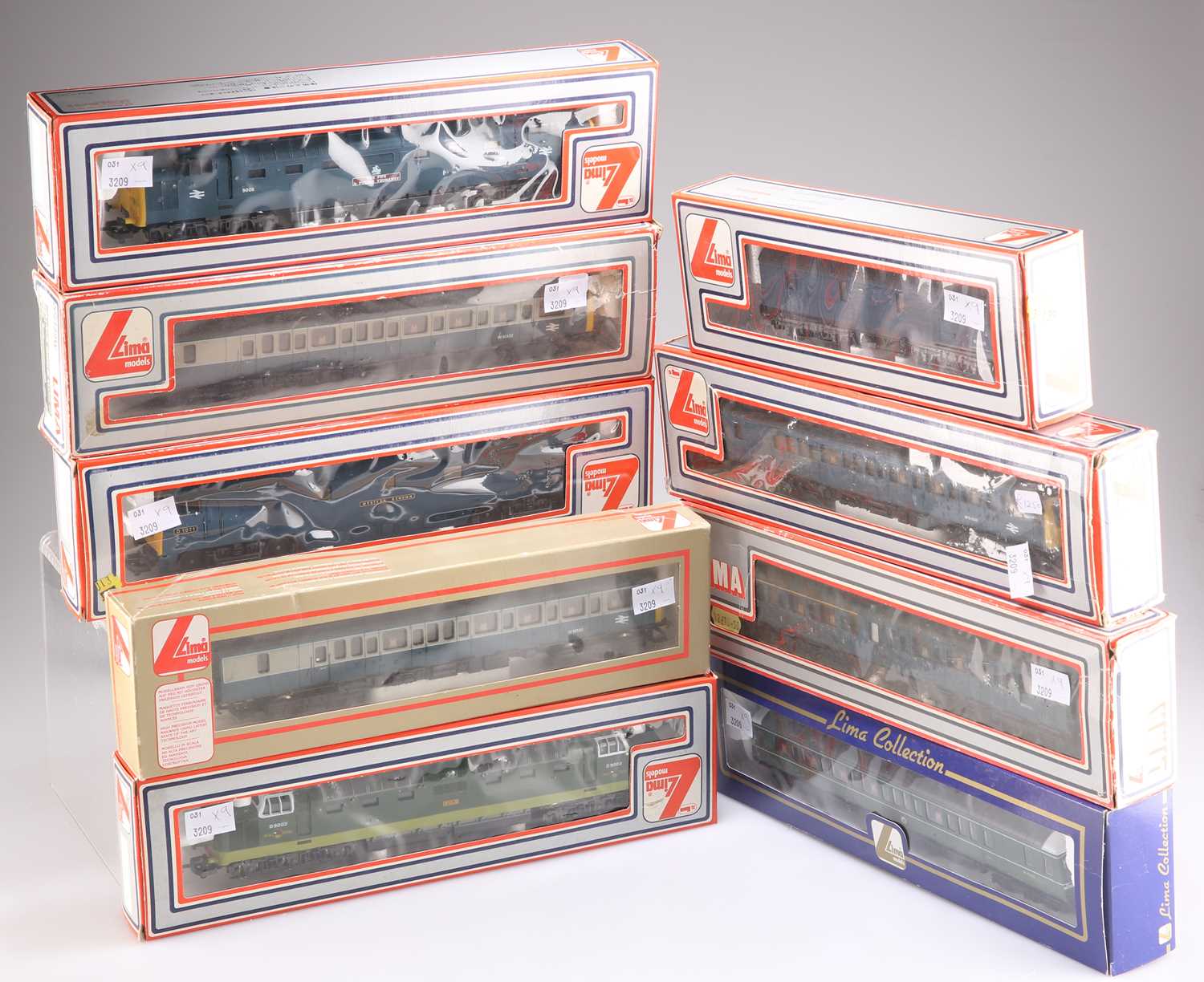 NINE LIMA BOXED MODELS