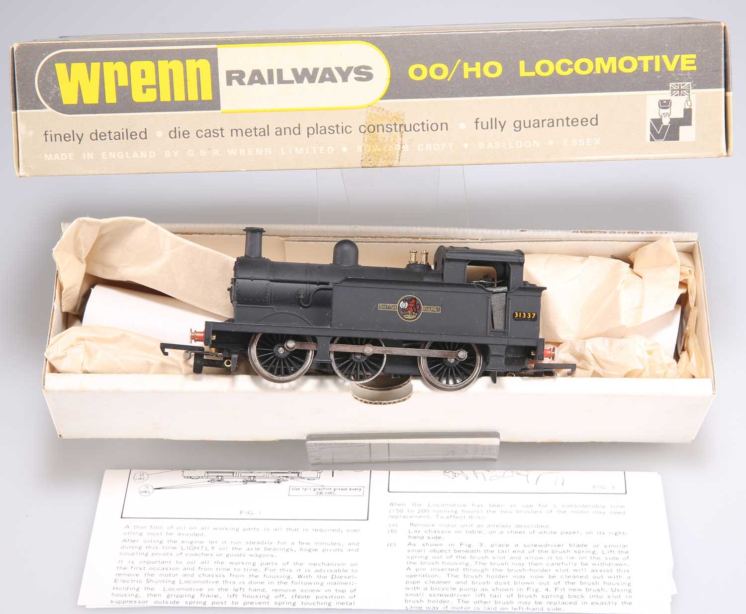 A WRENN W2205 0-6-0 TANK BLACK B.R.