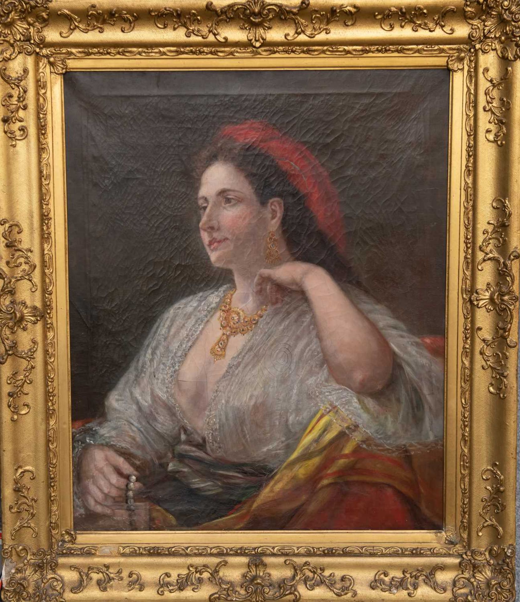 EUROPEAN SCHOOL (19TH CENTURY) PORTRAIT OF A LADY