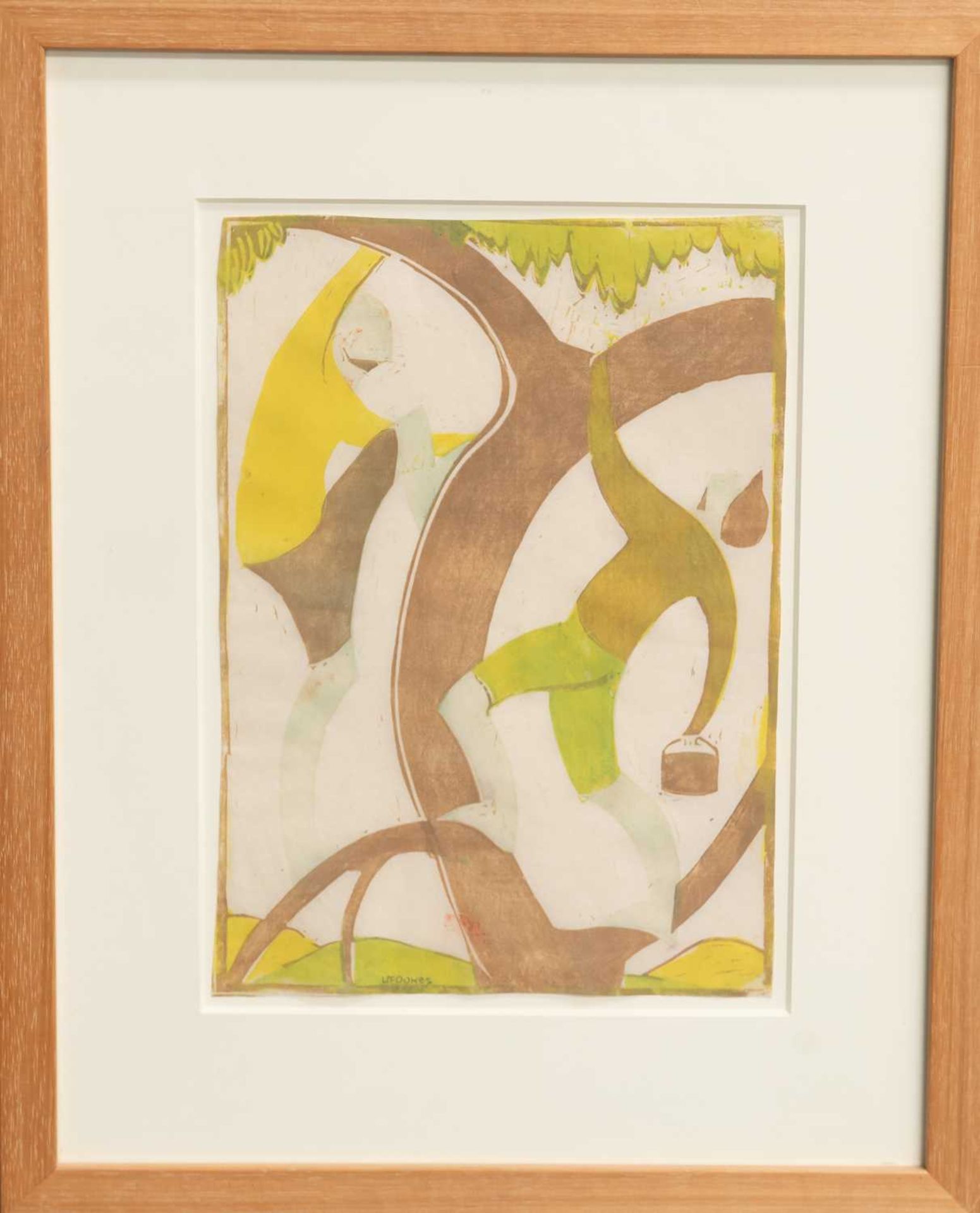 URSULA FOOKES (1906-2001) THE TREE CLIMBERS CIRCA 1932 - Image 2 of 3