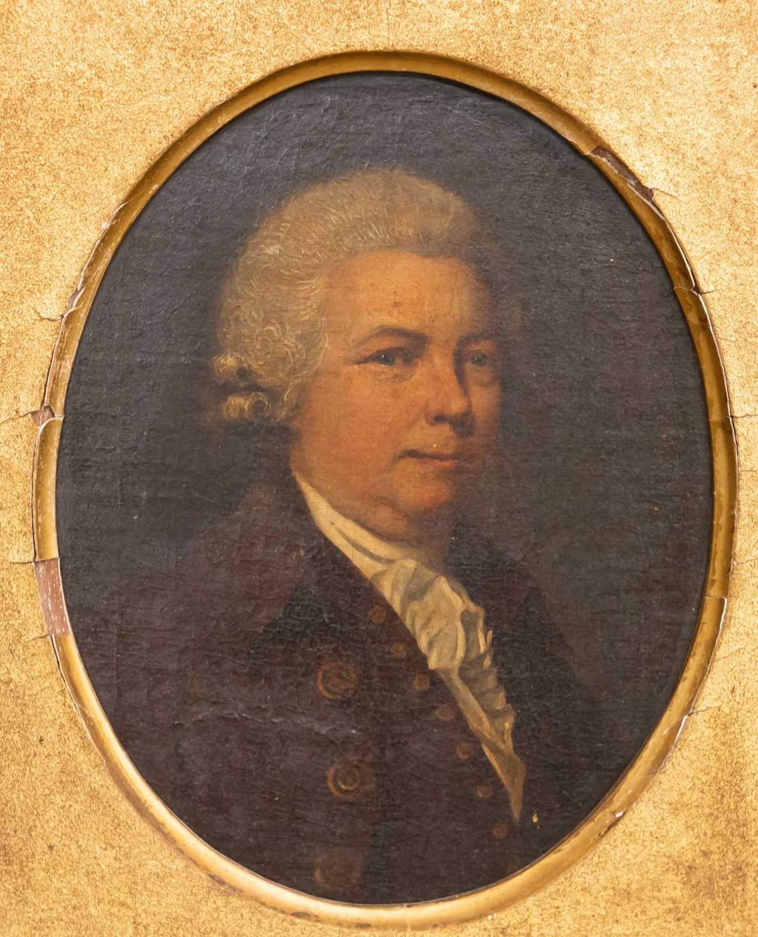 18TH CENTURY BRITISH SCHOOL PORTRAIT OF SAMUEL SWINTON, CAPTAIN OF THE ROYAL NAVY