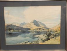 AFTER WILLIAM HEATON COOPER RA (1903-1995) TWO LANDSCAPE PRINTS