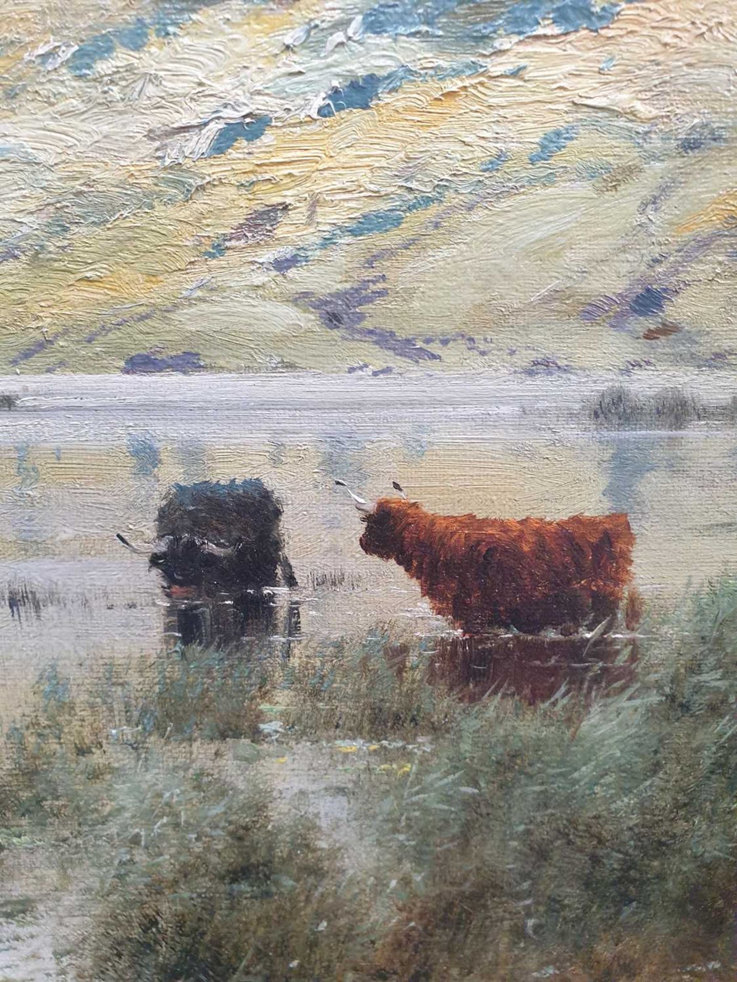 ALFRED FONTVILLE DE BREANSKI (BRITISH 1877-1957) ON LOCH ETIVE - Bild 10 aus 11