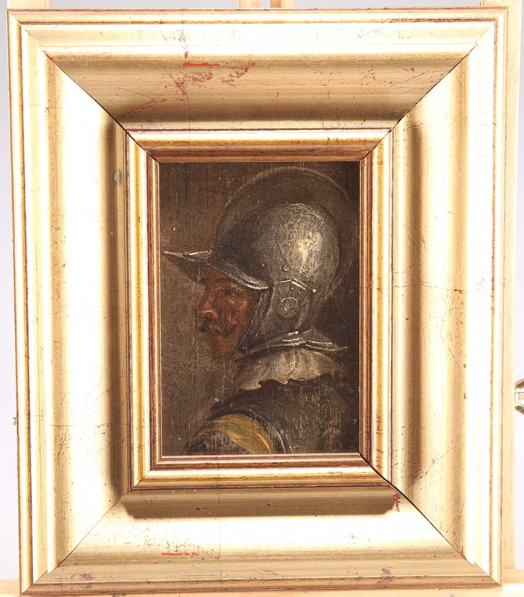 19TH CENTURY ENGLISH SCHOOL STUDY OF A SOLDIER - Bild 2 aus 2