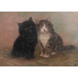 BESSIE BAMBER (19TH/20TH CENTURY) TWO KITTENS