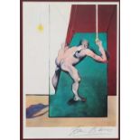 AFTER FRANCIS BACON (1909-1992) STUDY FOR THE HUMAN BODY , MAN TURNING ON THE LIGHT 1973
