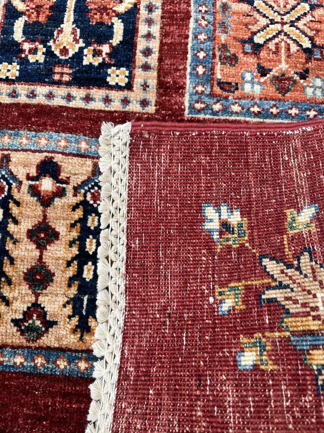 AN AFGHAN GABBEH RUG - Image 3 of 4