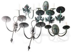 A GROUP OF VARIOUS JIM LAWRENCE WALL LIGHTS
