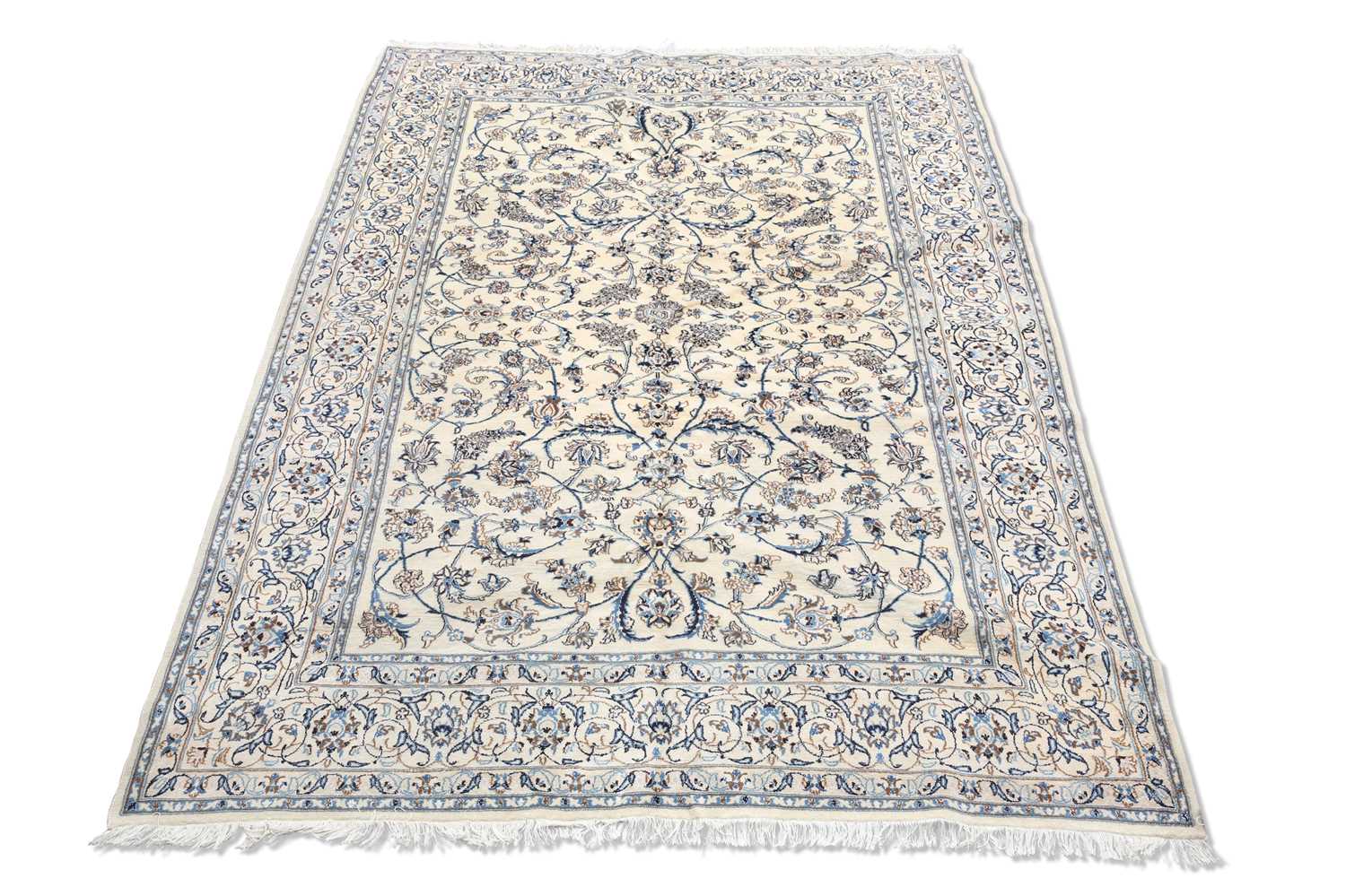 A PERSIAN NAIN CARPET