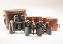 THREE PAIRS OF BINOCULARS