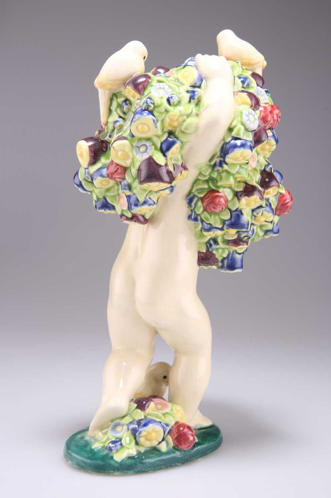 MICHAEL POWOLNY FOR WIENER KERAMIK, AN EARTHENWARE FIGURE - Image 2 of 9