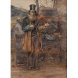 19TH CENTURY ENGLISH SCHOOL THE FIDDLER