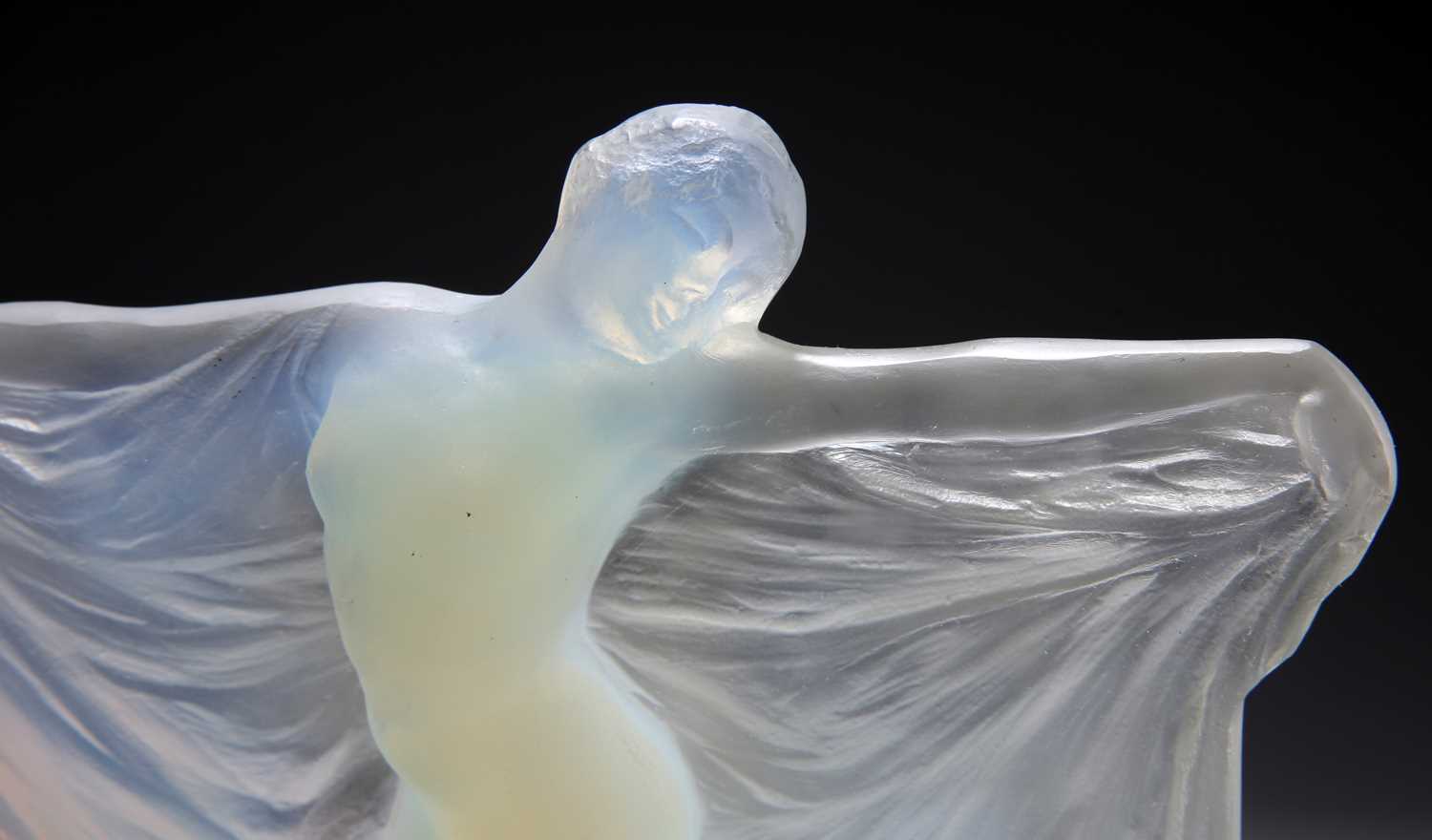 RENÉ LALIQUE (FRENCH, 1860-1945), 'THAIS', AN OPALESCENT GLASS STATUETTE, DESIGNED 1925 - Image 5 of 5