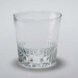 A GLASS TUMBLER, CIRCA 1750-70