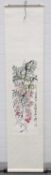 AFTER QI BAISHI (1864-1957) - A 20TH CENTURY CHINESE HANGING SCROLL PAINTING