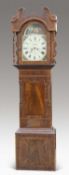 A VICTORIAN MAHOGANY EIGHT-DAY LONGCASE CLOCK, SIGNED L. SMITH, KEIGHLEY