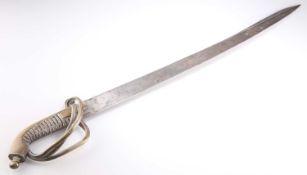 A RUSSIAN NAVAL SWORD, 1855 PATTERN, LATE 19TH/EARLY 20TH CENTURY