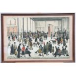 AFTER L.S LOWRY (1887-1967) PUNCH AND JUDY
