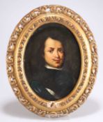 19TH CENTURY CONTINENTAL SCHOOL PORTRAIT OF A MAN, IN THE 17TH CENTURY STYLE