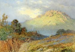HAROLD SUTTON PALMER (1854-1933) Mountain landscape
