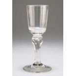 A GEORGIAN WINE GLASS, CIRCA 1790