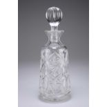 AN EARLY 20TH CENTURY DECANTER