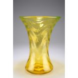 A THOMAS WEBB & SONS 'GAY' GLASS VASE