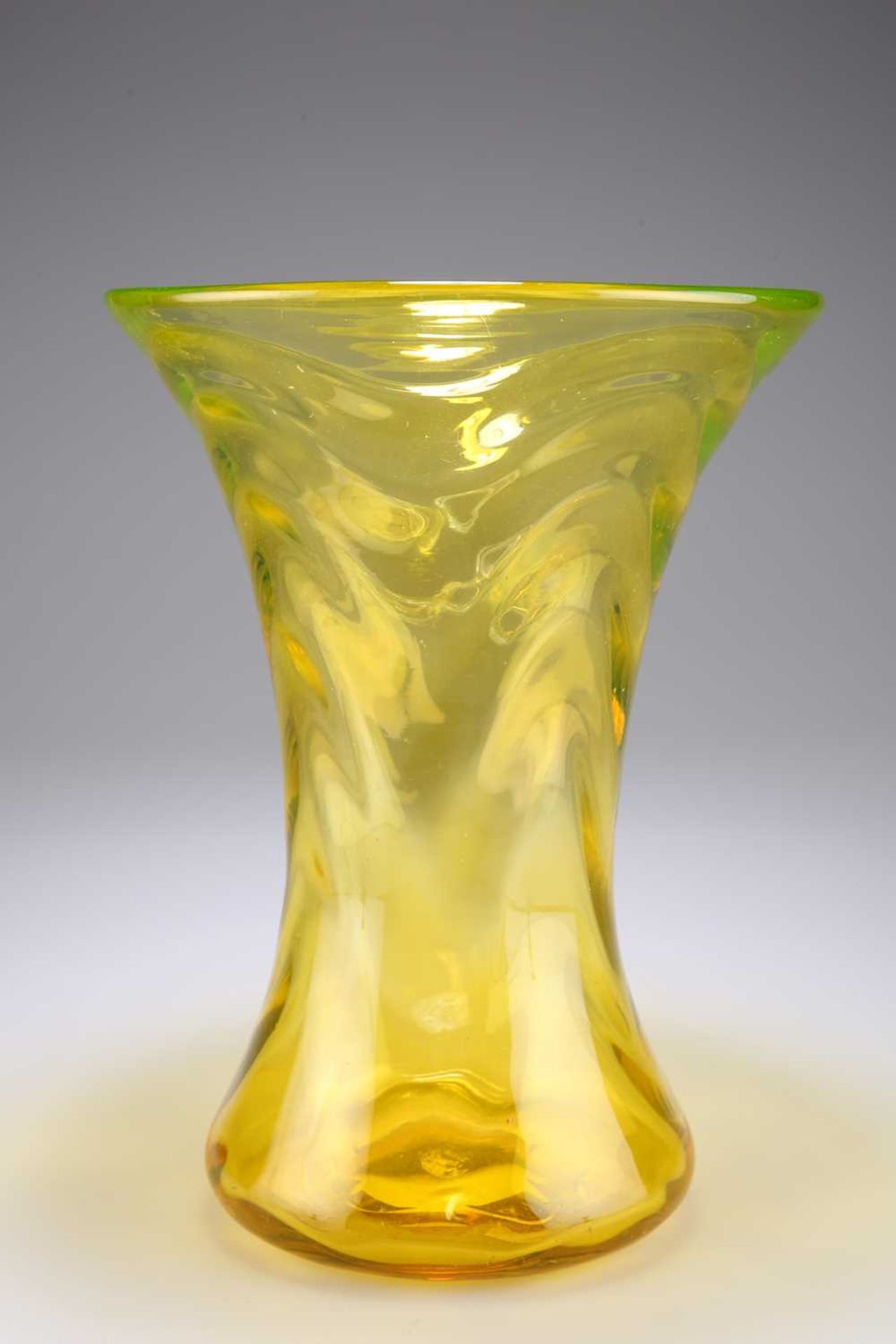 A THOMAS WEBB & SONS 'GAY' GLASS VASE