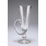 A LARGE GOBLET IN THE FORM OF A CORNUCOPIA