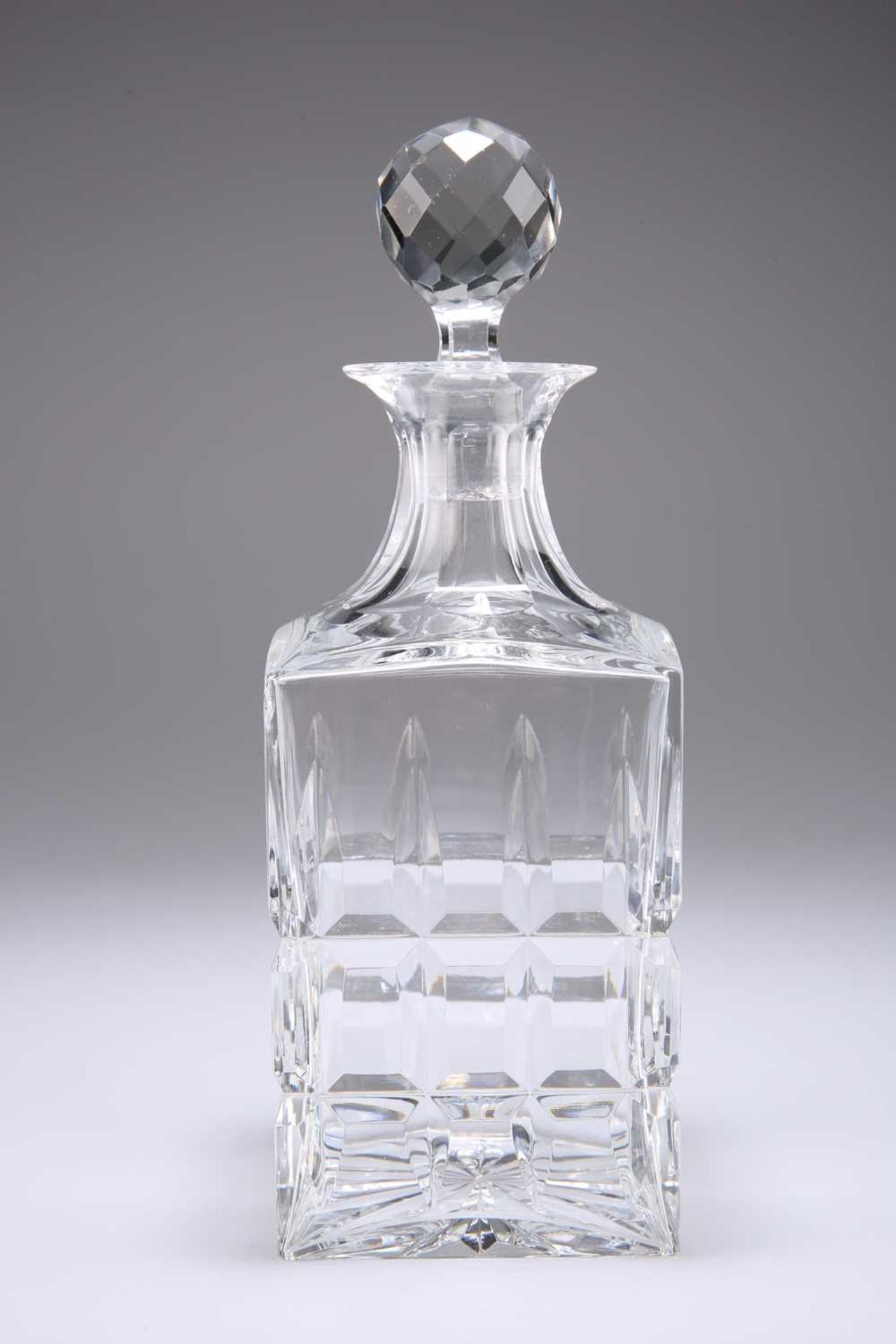 A "MANHATTAN" SAINT LOUIS SIGNED CRYSTAL DECANTER AND STOPPER - Image 2 of 2