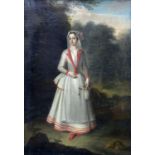 18TH CENTURY BRITISH SCHOOL PORTRAIT OF A LADY