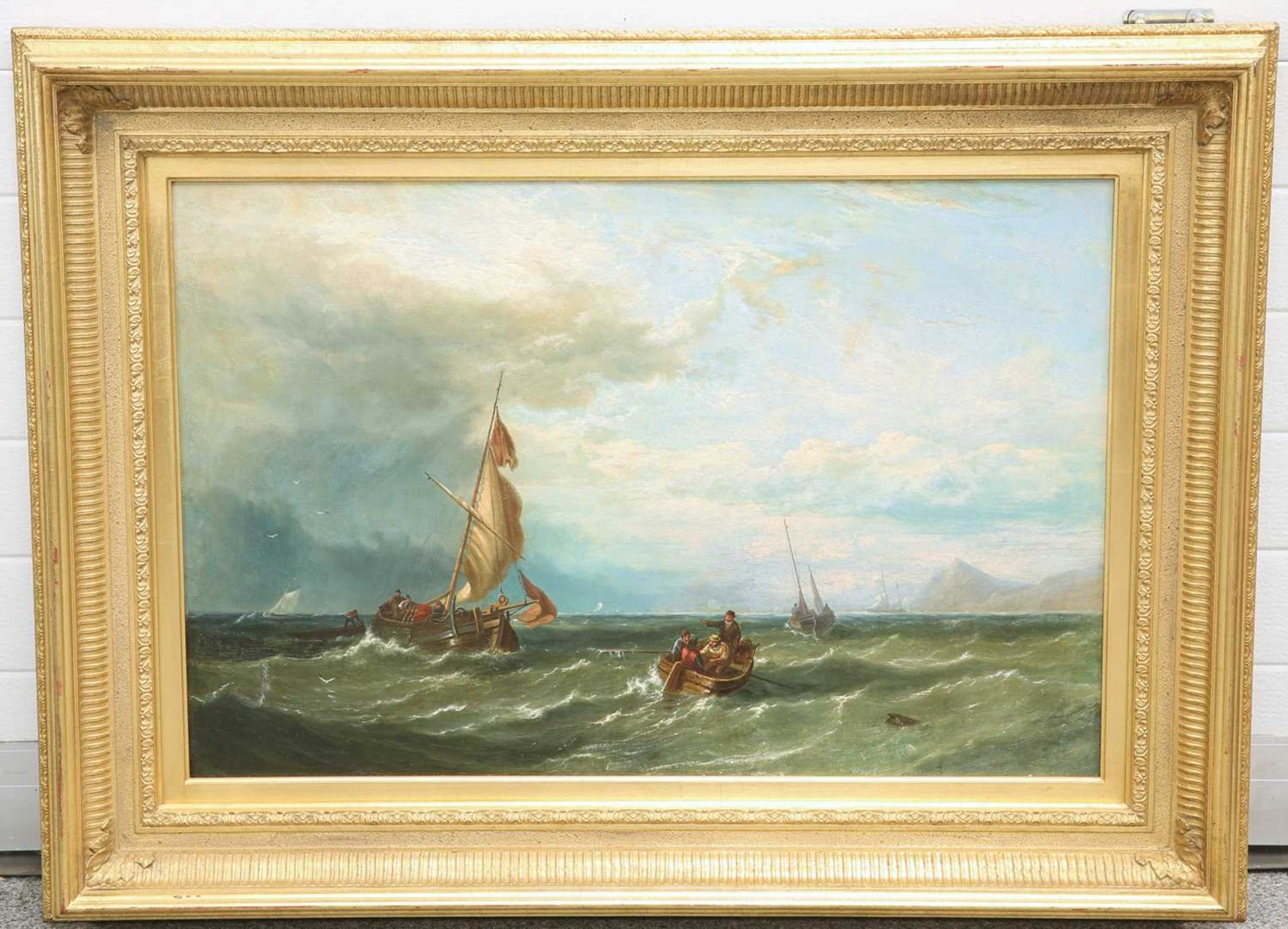 JOHN JAMES WILSON (1818-1875) OFF THE COAST - Bild 2 aus 6