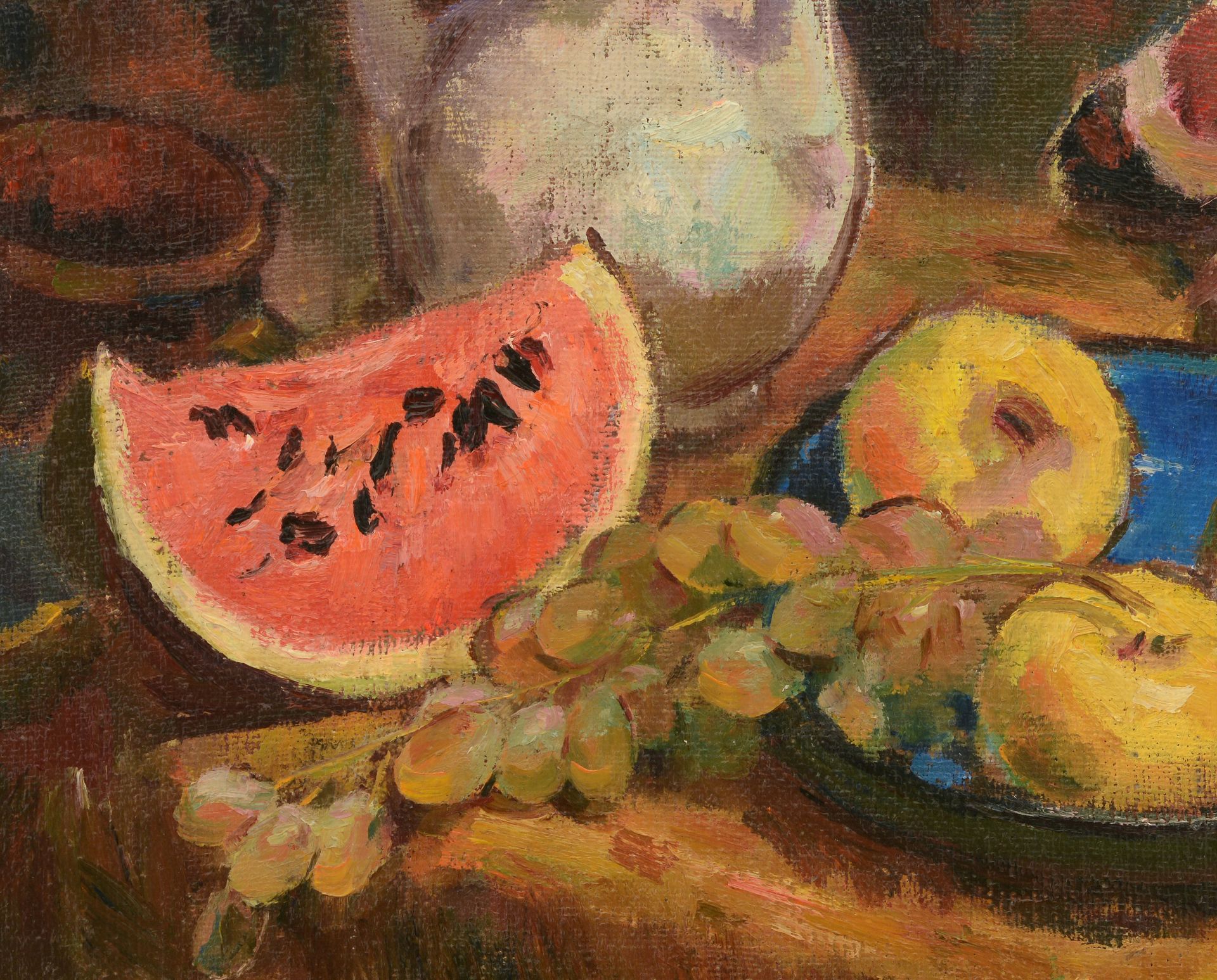 HRISTO IVANOV FOREV /Bulgarian, 1927-2005/ „Still life with fruits“ d.1961 - Image 3 of 4