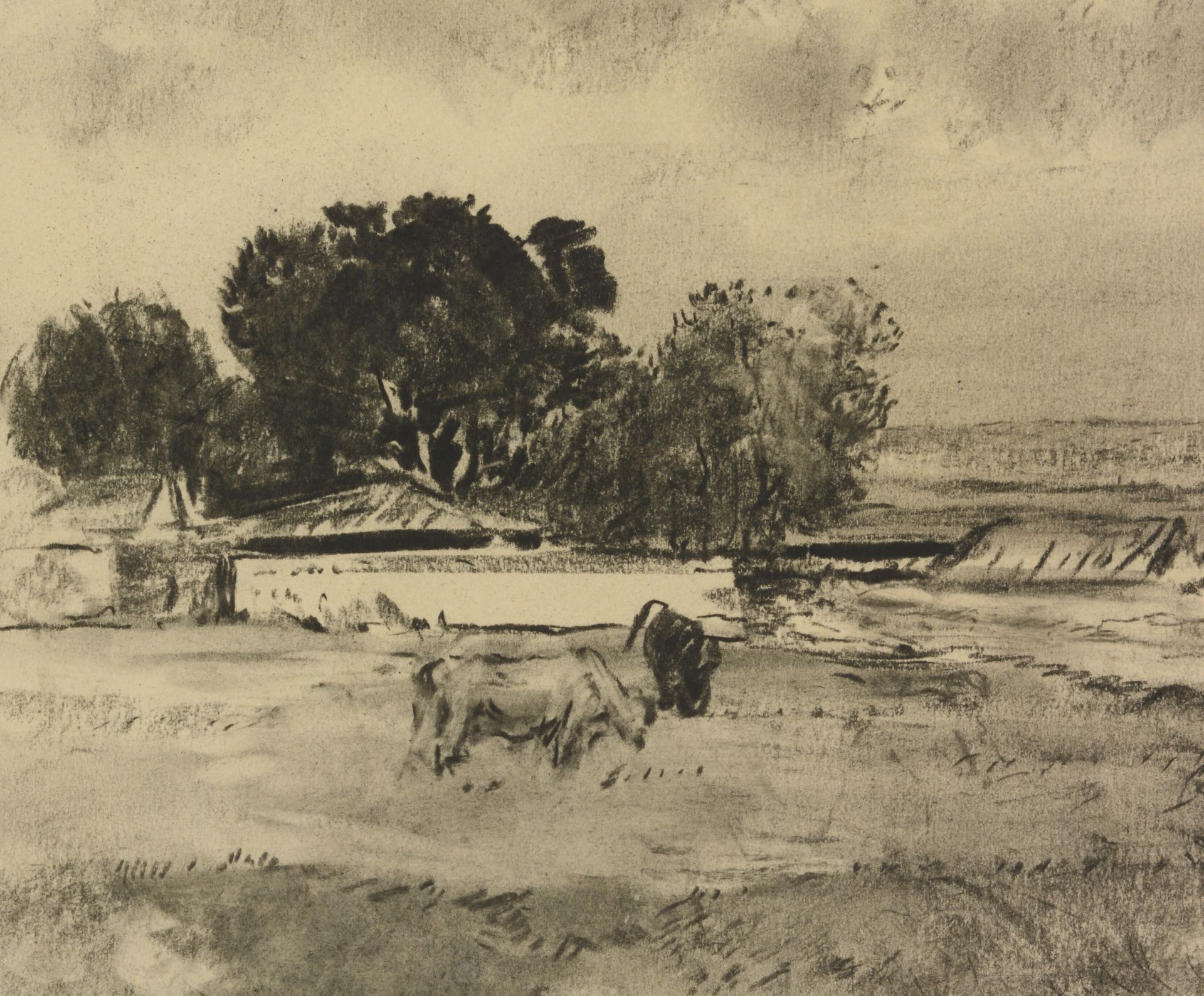 DANAIL DECHEV NEDEV
/Bulgarian, 1891-1962/
„Landscape“ - Bild 3 aus 3