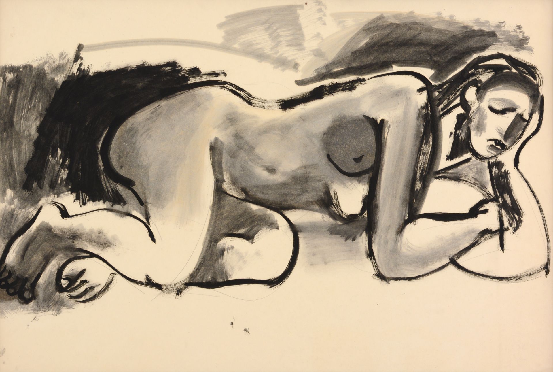 VESA ASSENOVA VASILEVA
/Bulgarian, 1926-2016/
„Naked body II“ 1964