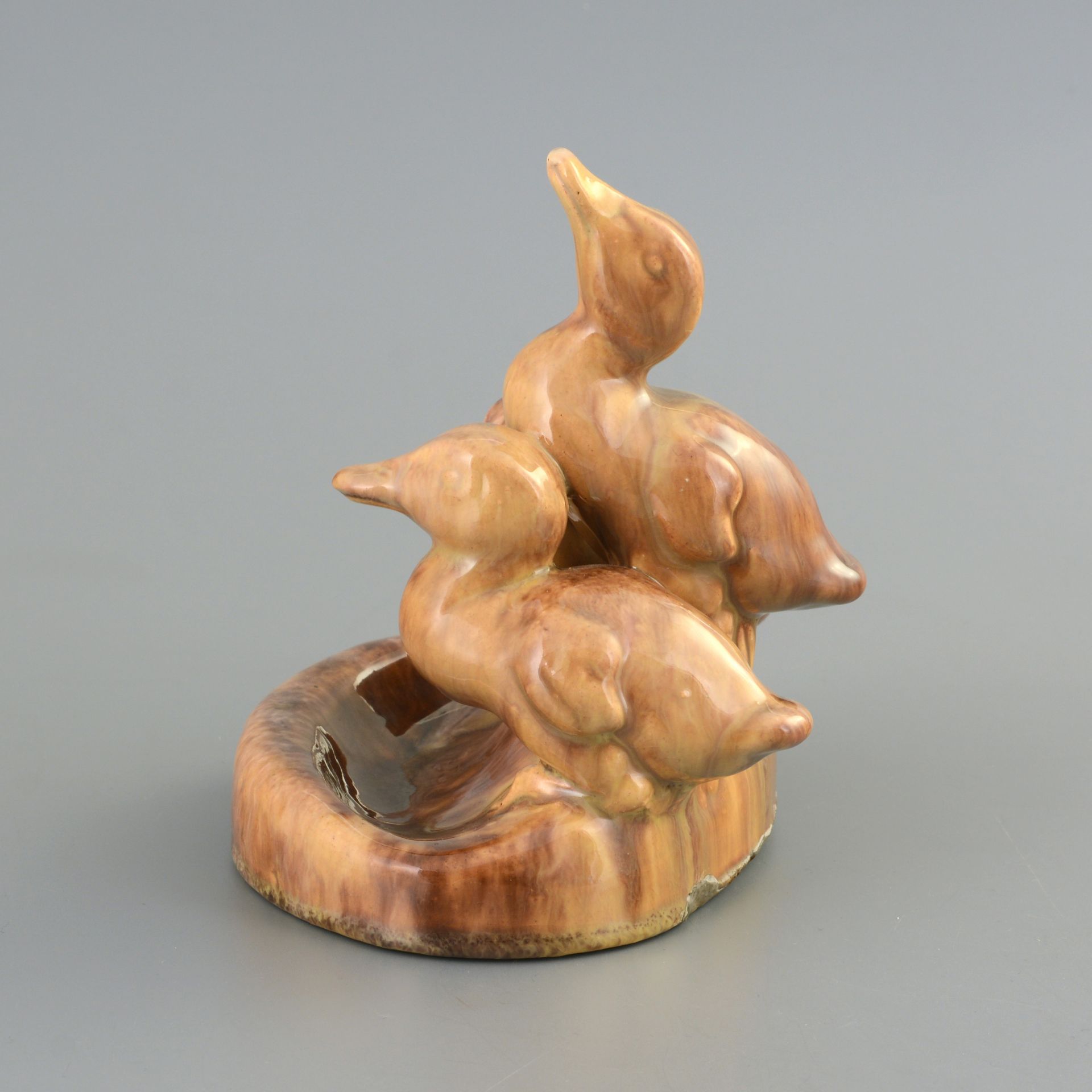 PANDO TRENDAFILOV KISELINCHEV /Bulgarian, 1890-1980/ „Ducks“ - Bild 6 aus 8